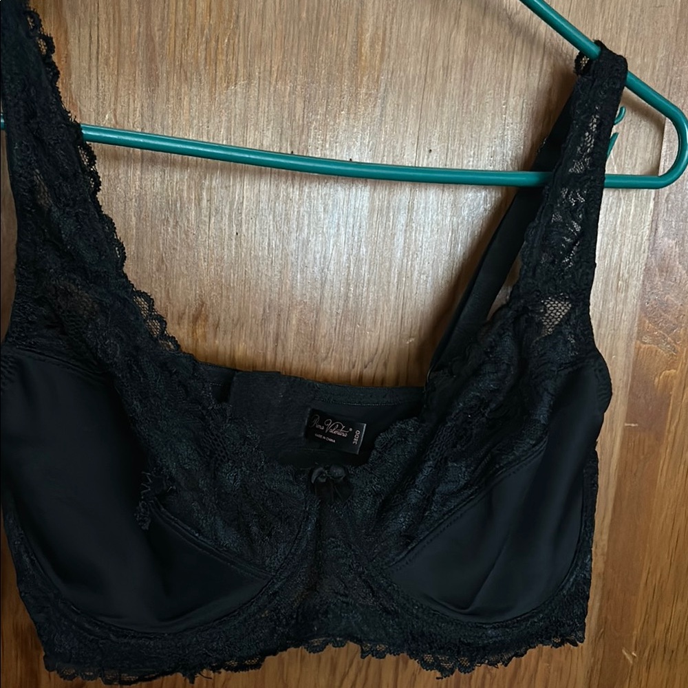 La Perla Black Lace Full-Coverage Bra